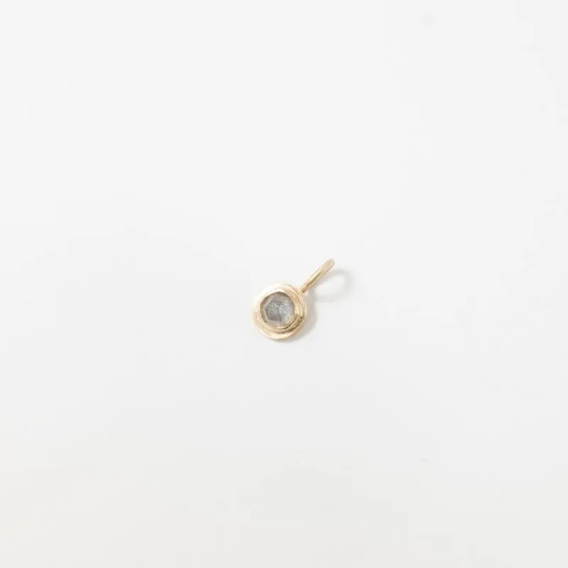 14K Gold Small Cabochon