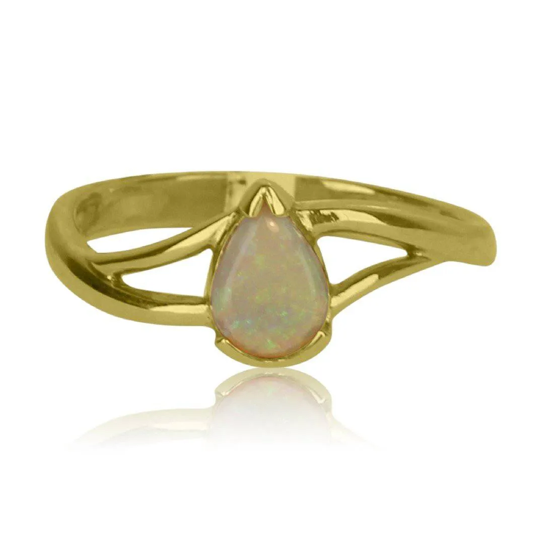 18KT CRYSTAL OPAL RING