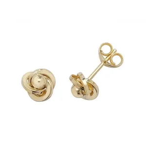 9ct  Yellow  Gold  Orbital  Stud  Earrings  ES365