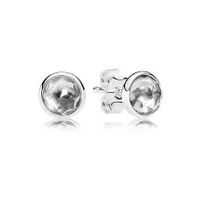 April Droplets Stud Crystal Earrings