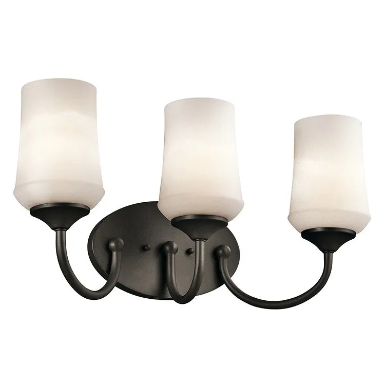 Aubrey Three-Light Bathroom Vanity Fixture