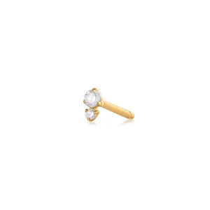 AVERY | Double Diamond Single Stud