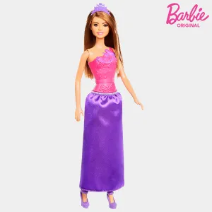 Barbie Princess Pink Dress Doll & Long Hair