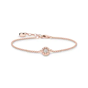 Bracelet classic pavé rose gold