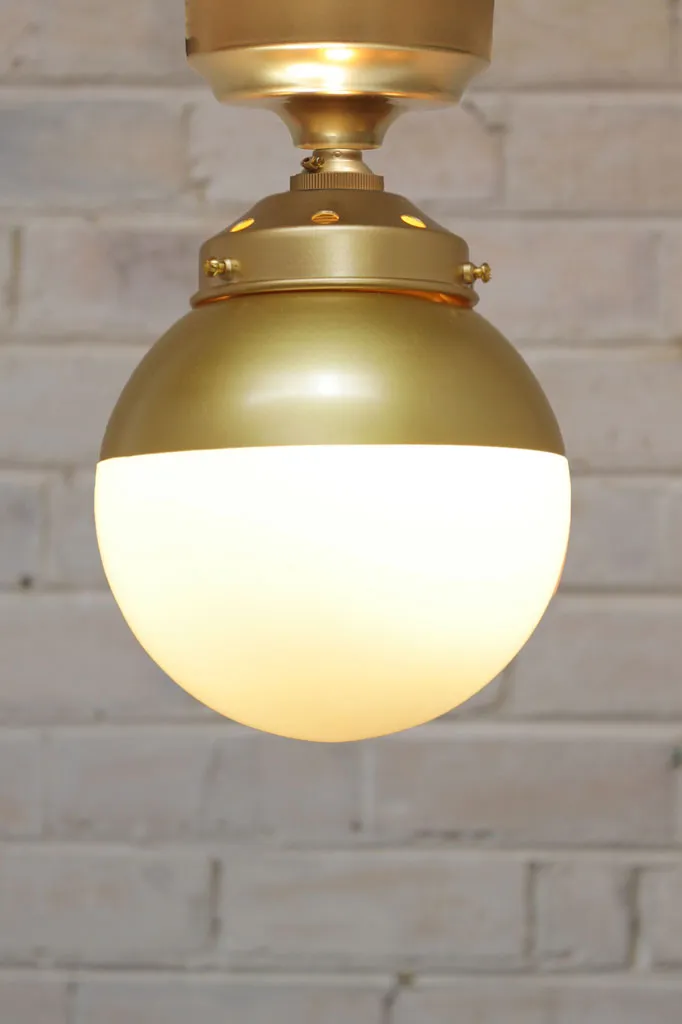 Crown Sphere Flush Mount Light