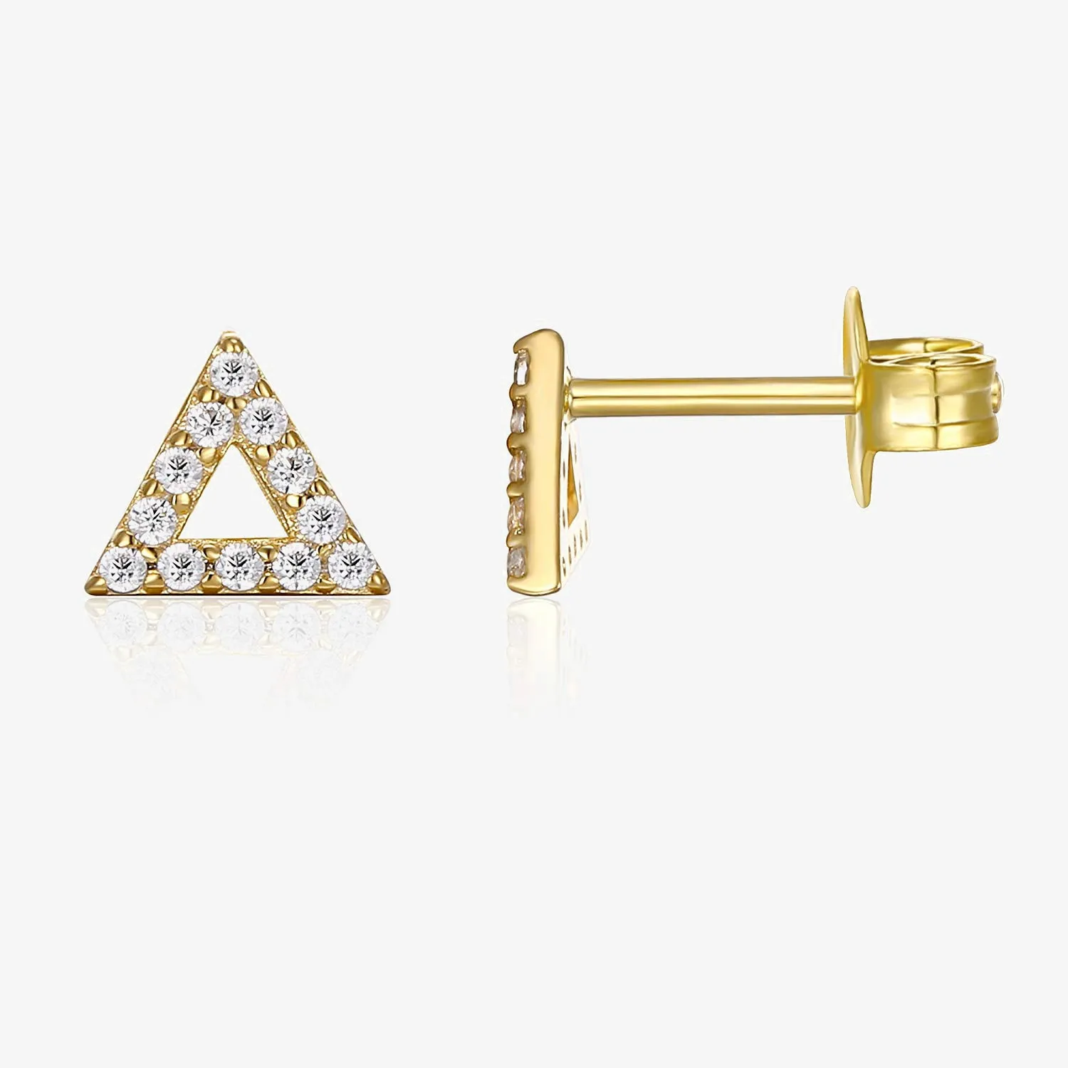 Delta CZ Earrings