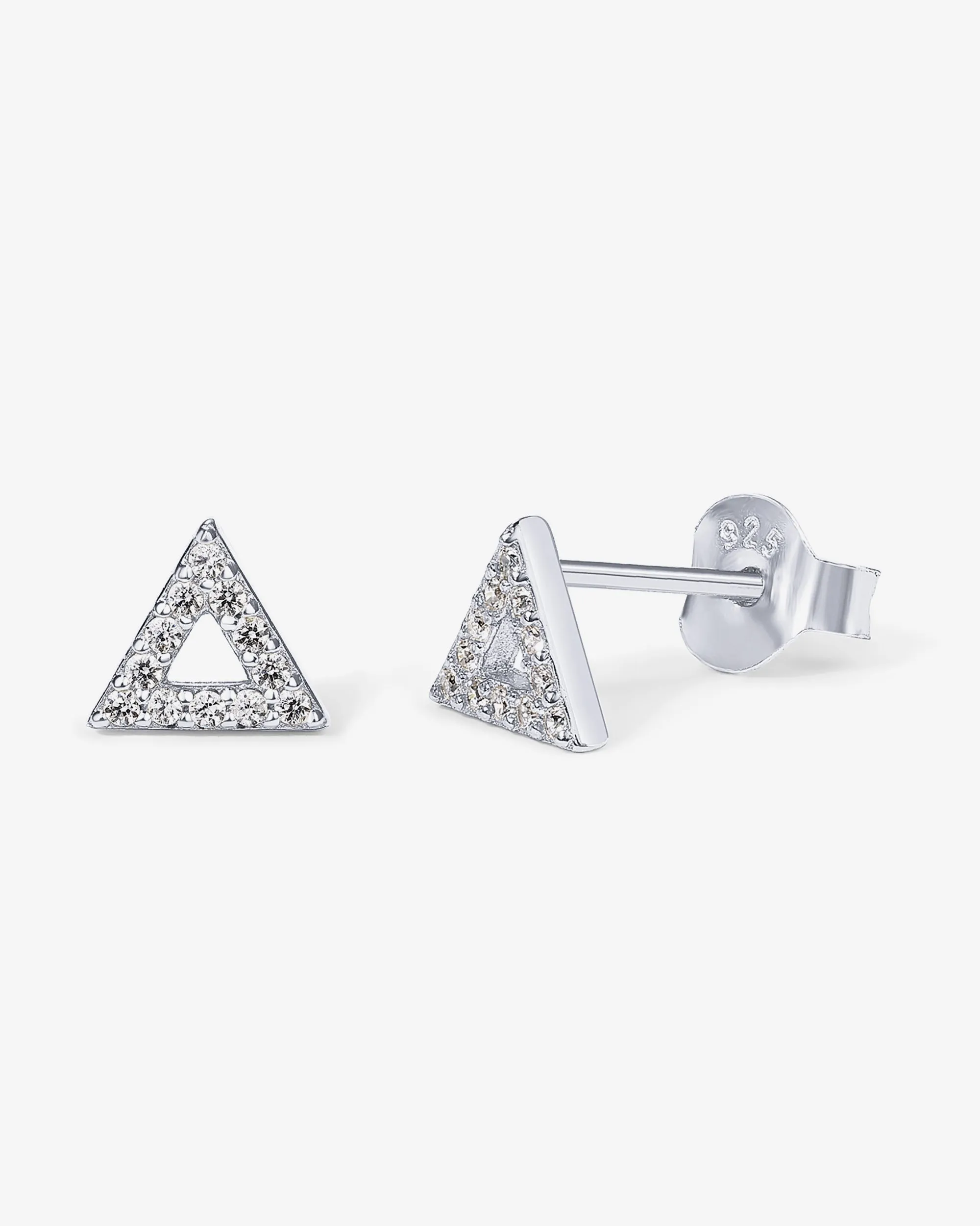 Delta CZ Earrings