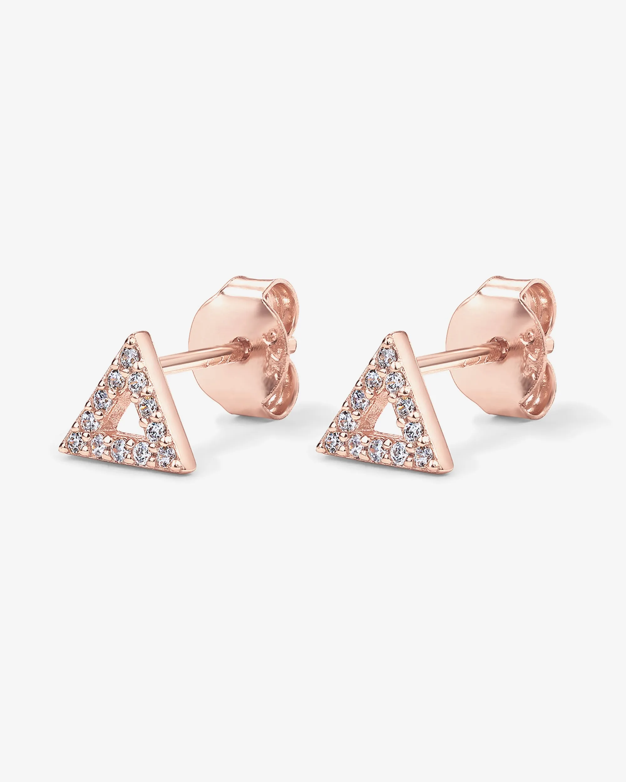 Delta CZ Earrings