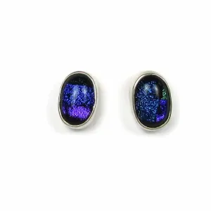 Dichroic Glass Earrings