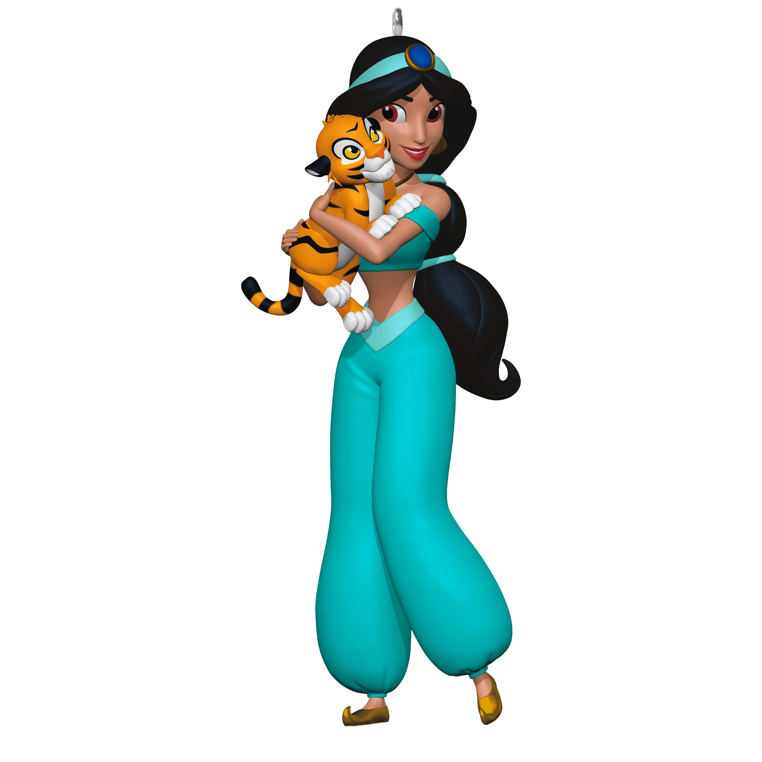 Disney Aladdin, Jasmine and Rajah — 2024 Hallmark Keepsake Christmas Ornament