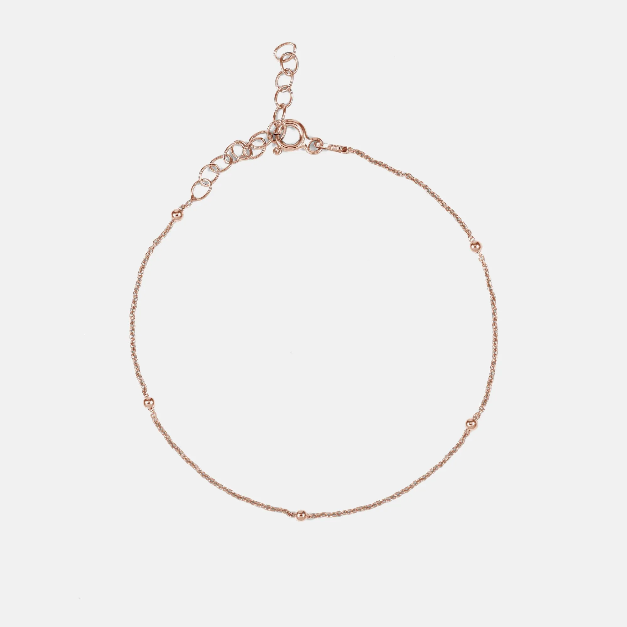 Dots Rose Gold Bracelet