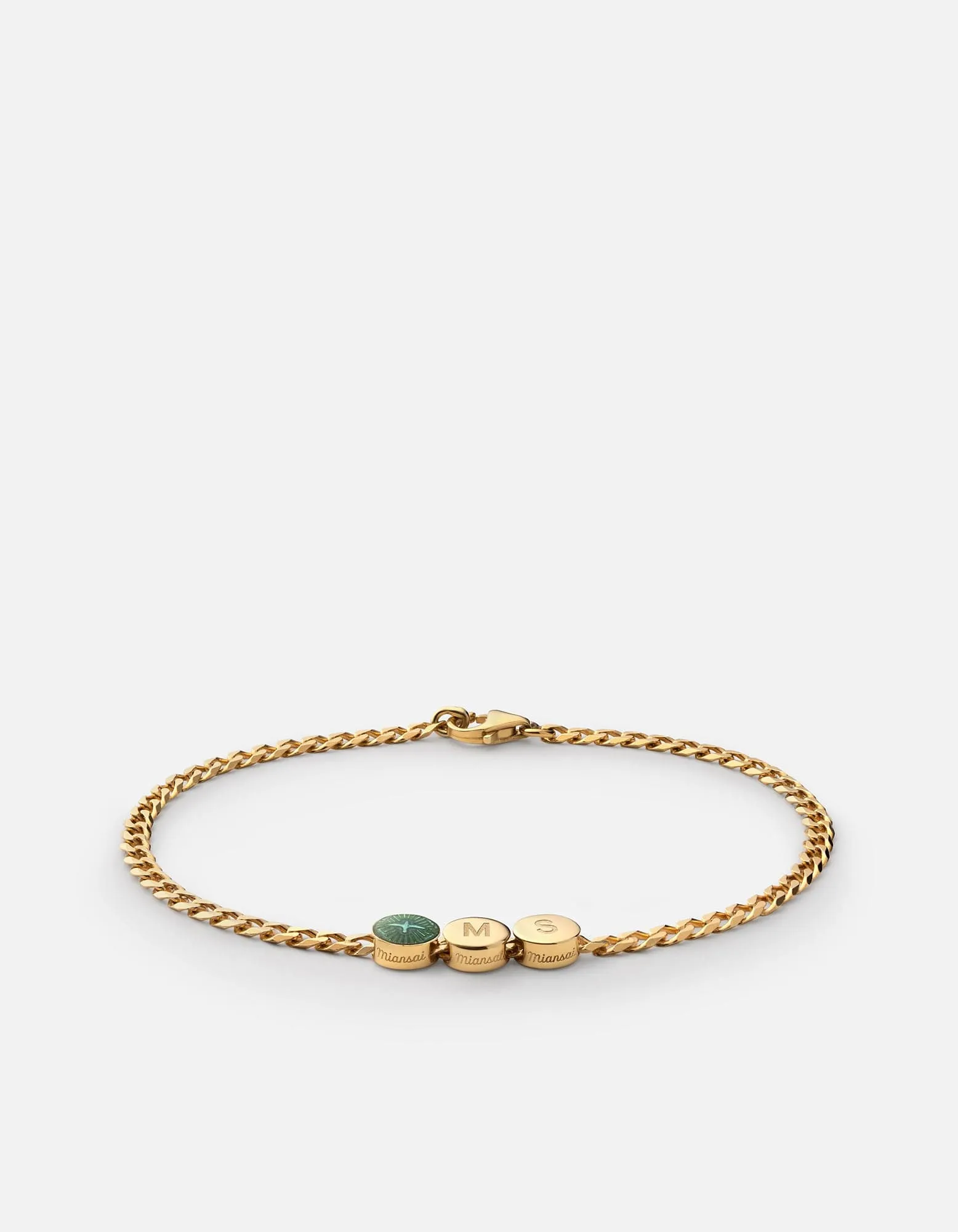 Dove Type Chain Bracelet, Gold Vermeil