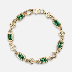 Gemstone Bracelet - Emerald