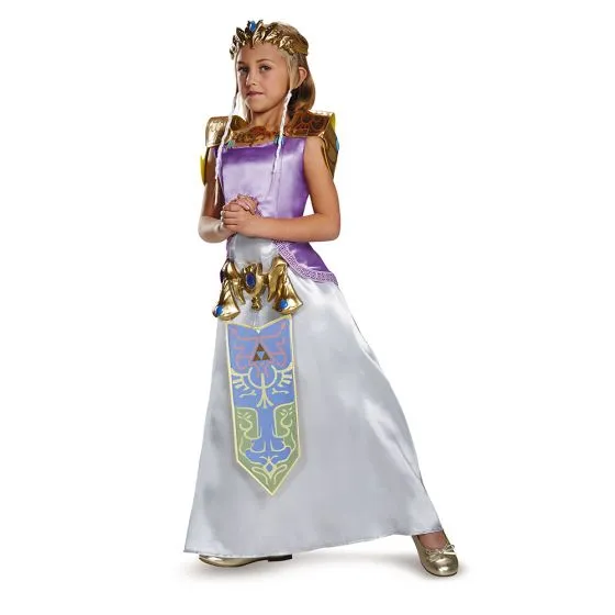 Girls Nintendo The Legend of Zelda Deluxe Zelda Costume