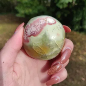 Green Opal Palm Stone (#11)