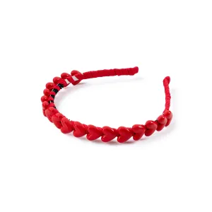 Halo Luxe Amour Heart Headband - Red