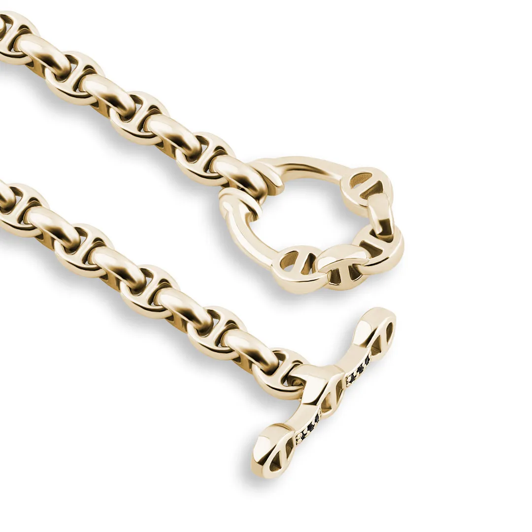 Iconic Mariner Chain Bracelet in Gold