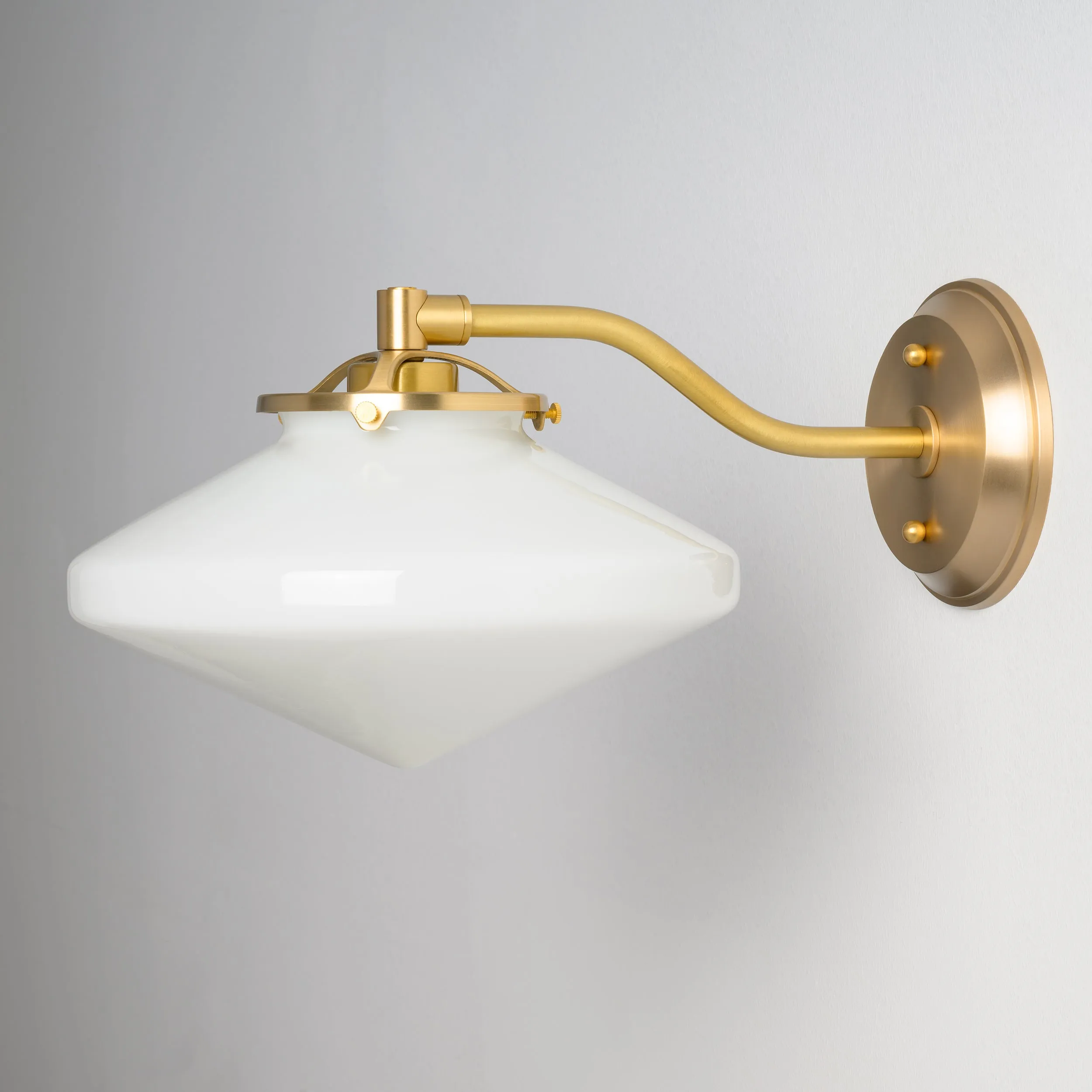 Jasper (Opal) | Modern Offset Sconce