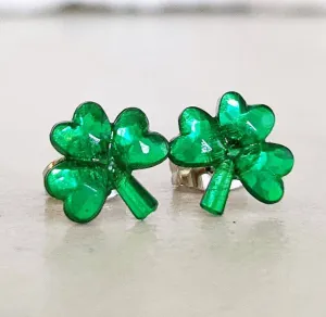 Jenna Scifres Mini Jewel Shamrock Earrings