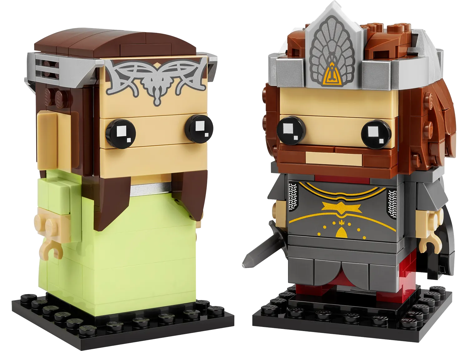 Lego BrickHeadz Aragorn & Arwen 40632, 261 pieces