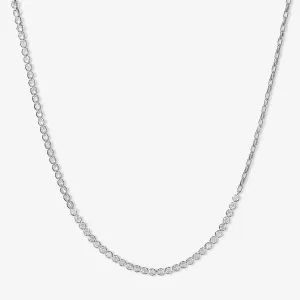 Leyton tennis necklace