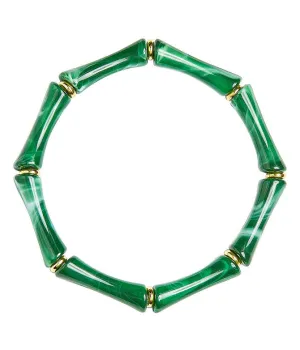 Lisi Lerch - Bracelet - Lucy Bamboo Acrylic - Emerald