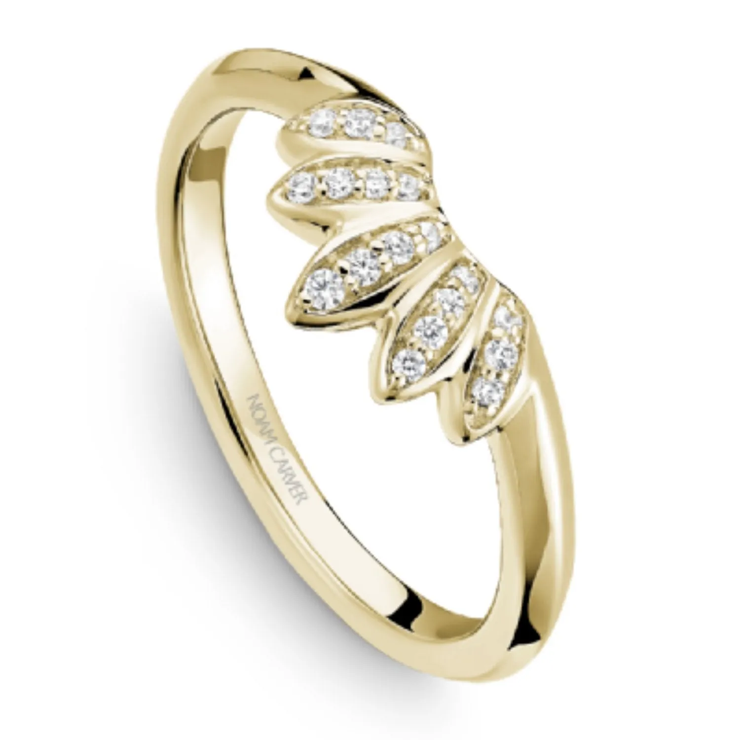 Noam Carver Tiara Diamond Wedding Band