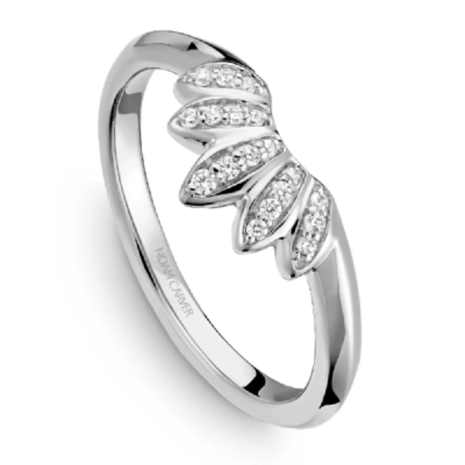 Noam Carver Tiara Diamond Wedding Band