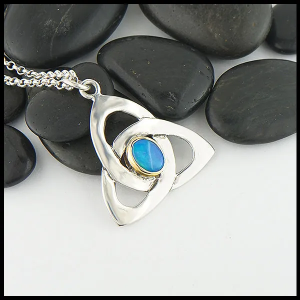 Opal Trinity Pendant