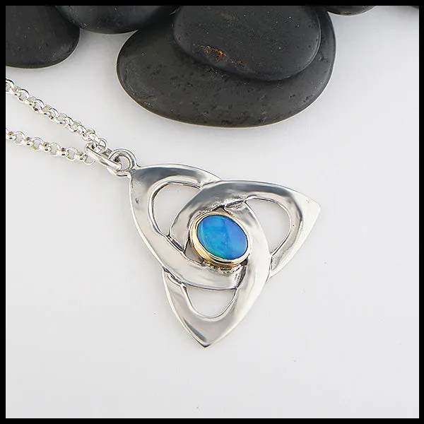 Opal Trinity Pendant