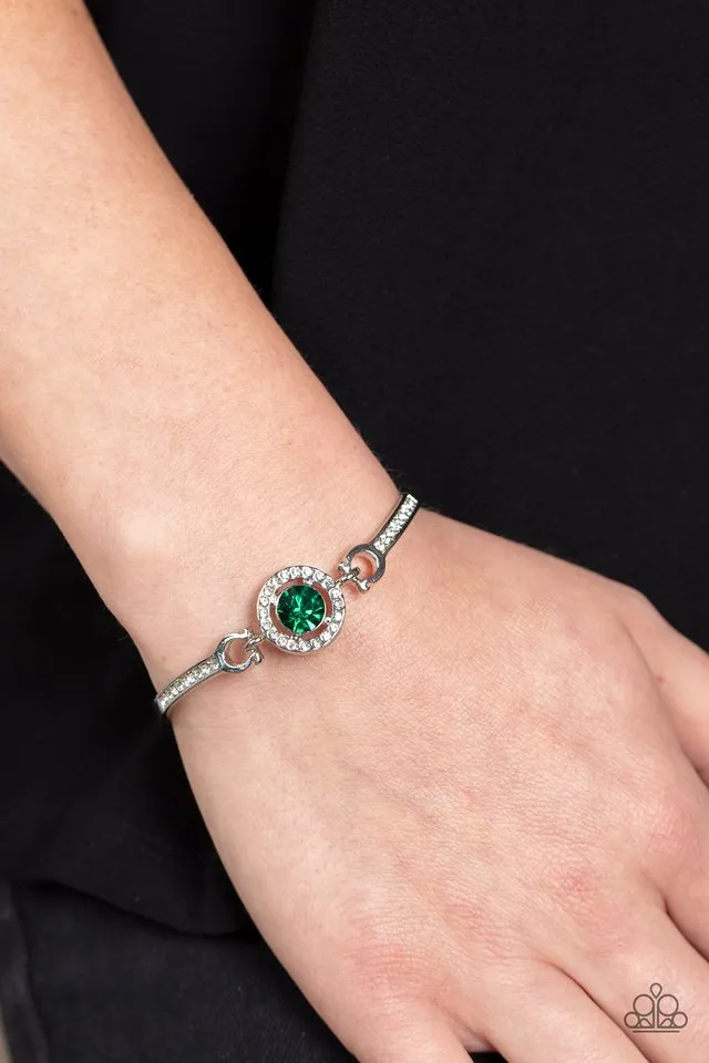 Paparazzi Bracelet ~ Focused and Fabulous - Green