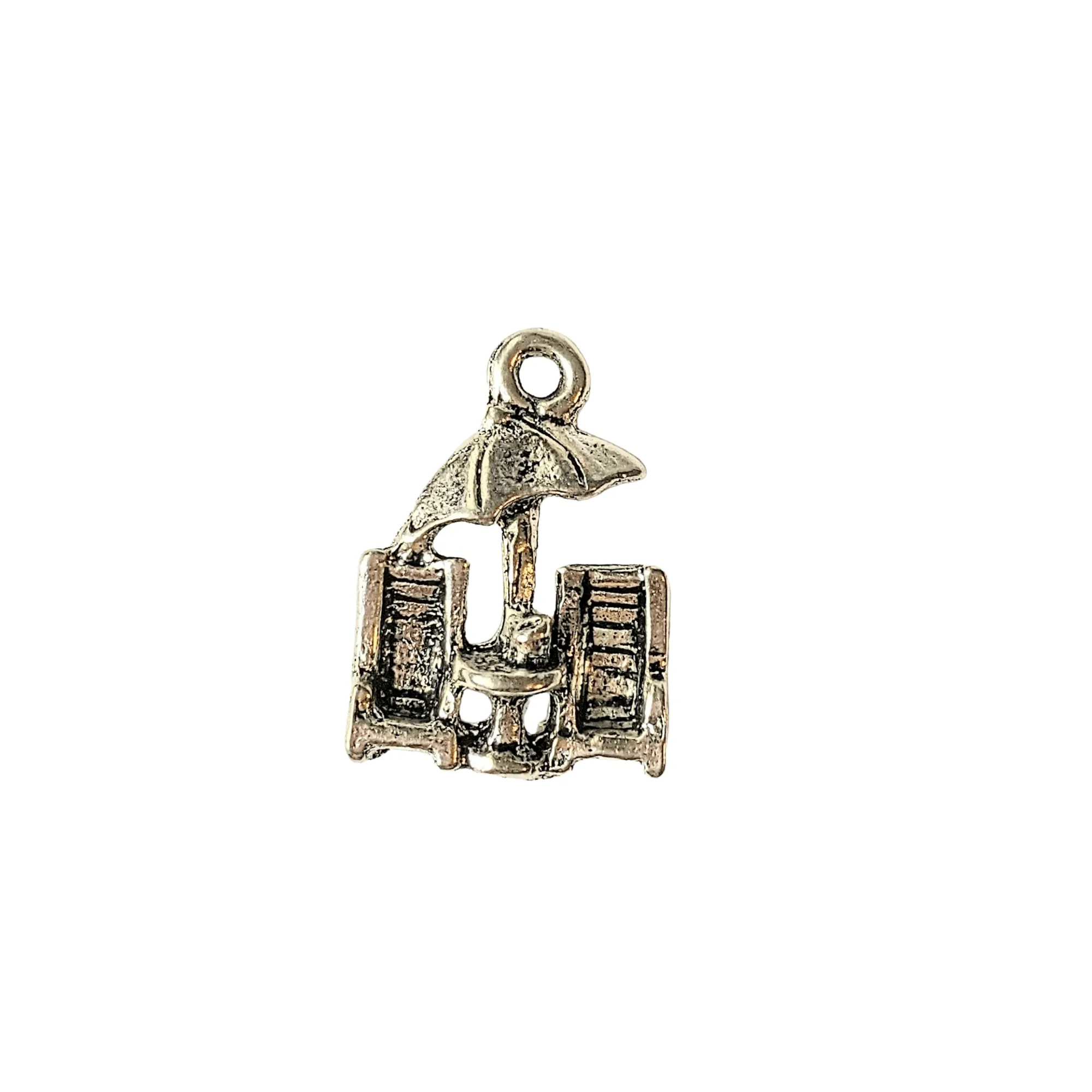 Silver Beach Chairs Charm