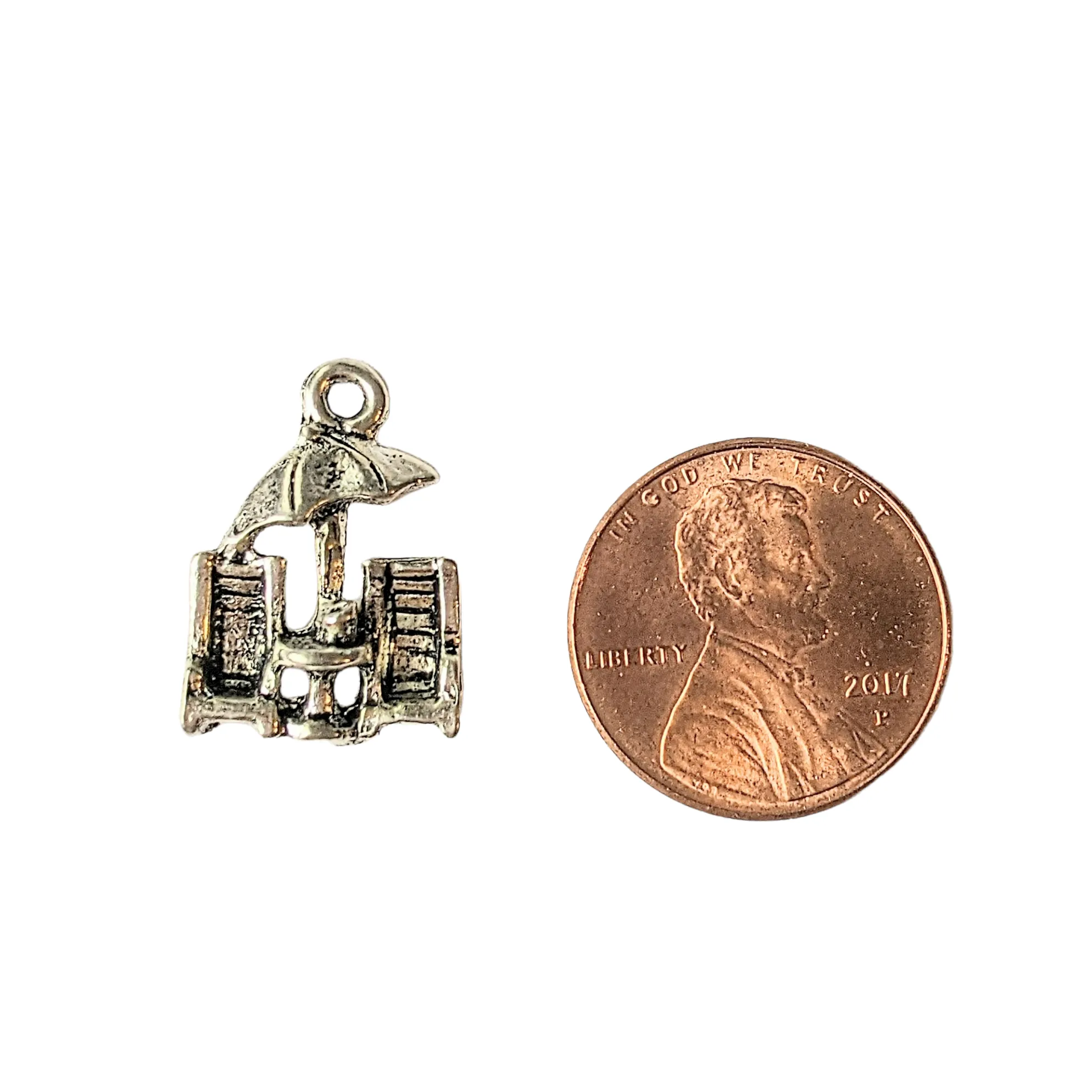 Silver Beach Chairs Charm