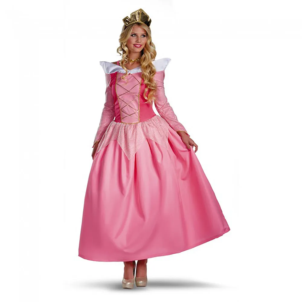 Sleeping Beauty Aurora Dress Women's Prestige Princess Costume